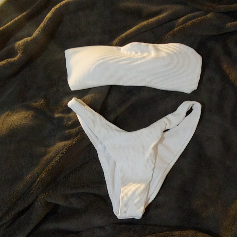 White bikini